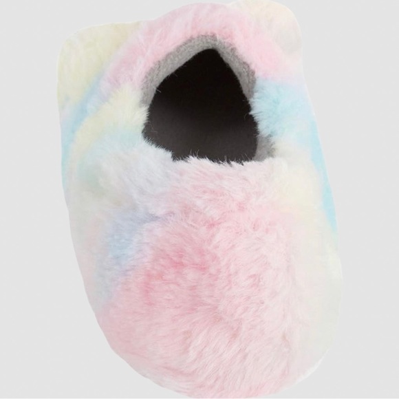 Jessica Simpson NWT Girl's Plush Slippers with Memory Foam size XL (4-5) - Picture 5 of 8